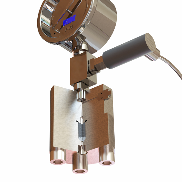 A unique HPHT chemical seal was designed and implemented within a HPHT autoclave system, for accurate simulation of downhole sour gas environments.