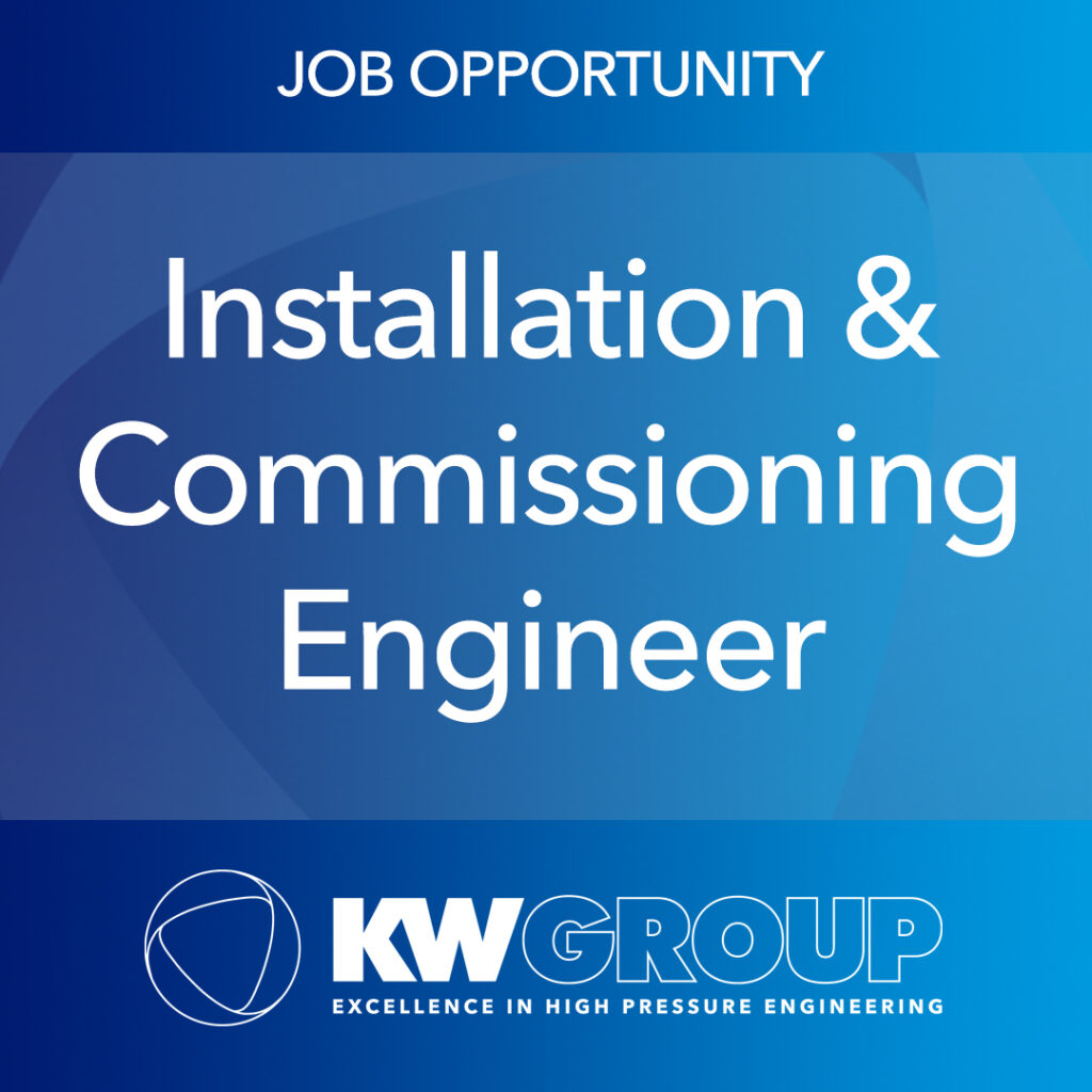 KW Group - Installation & Commissioning Engineer job opportunity