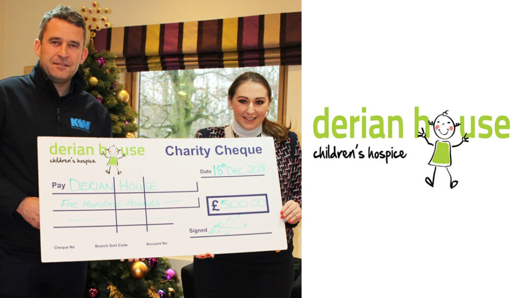 Derian House Christmas donation - Dec 2018