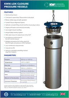 KWDS - Resources Brochure Thumbnail - KWik-Lok Closure Pressure Vessel
