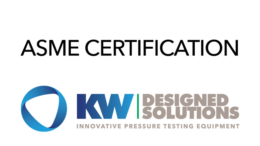 ASME U2 and U3 Certification in process