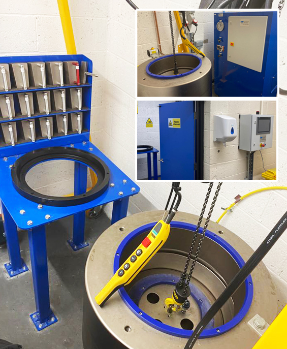 High Pressure Testing System Service and Maintenance