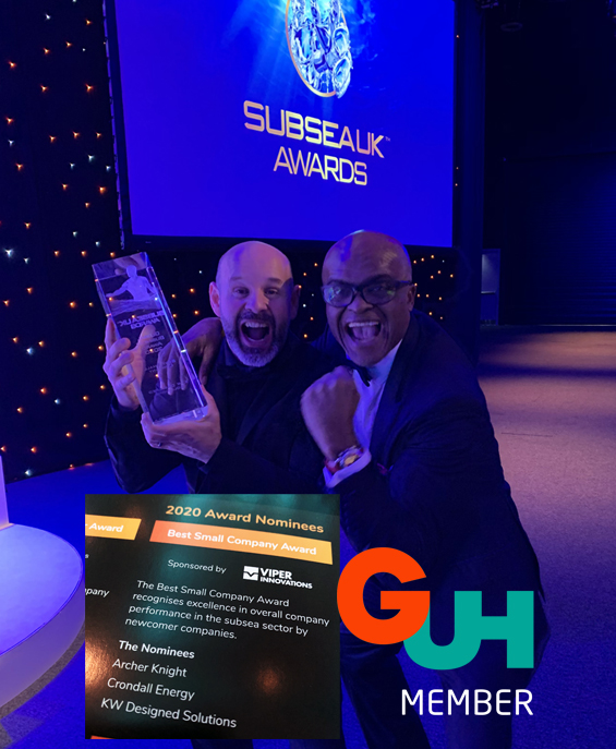 KW Designed Solutions - Subsea UK Award Winners 2020