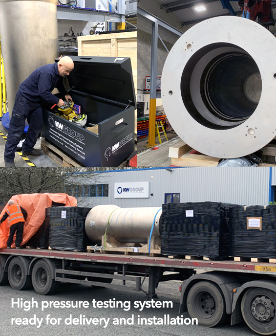 World-Leading Underwater Robotics - High Pressure Testing System
