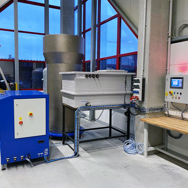 High pressure testing system for AUV technology testing