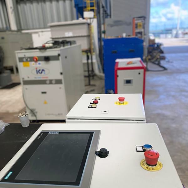 High pressure testing system