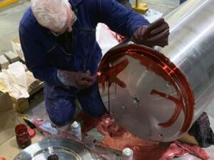 700 Bar Hyperbaric Pressure Test System in Production