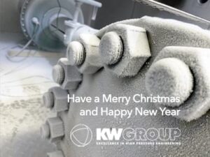 Season's Greetings from us all here at KW Group Ltd - Excellence in High Pressure Engineering