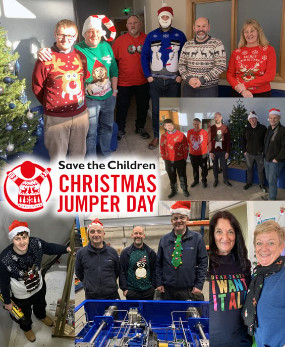 Save the Children Christmas Jumper Day 2022 - KW Group Ltd - Excellence in High Pressure Engineering