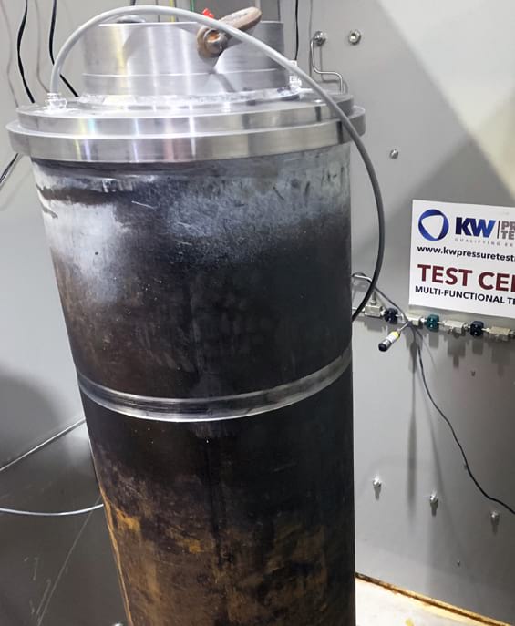 High Pressure Hydrostatic testing facility and services