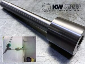 High pressure hydrostatic testing facility and services